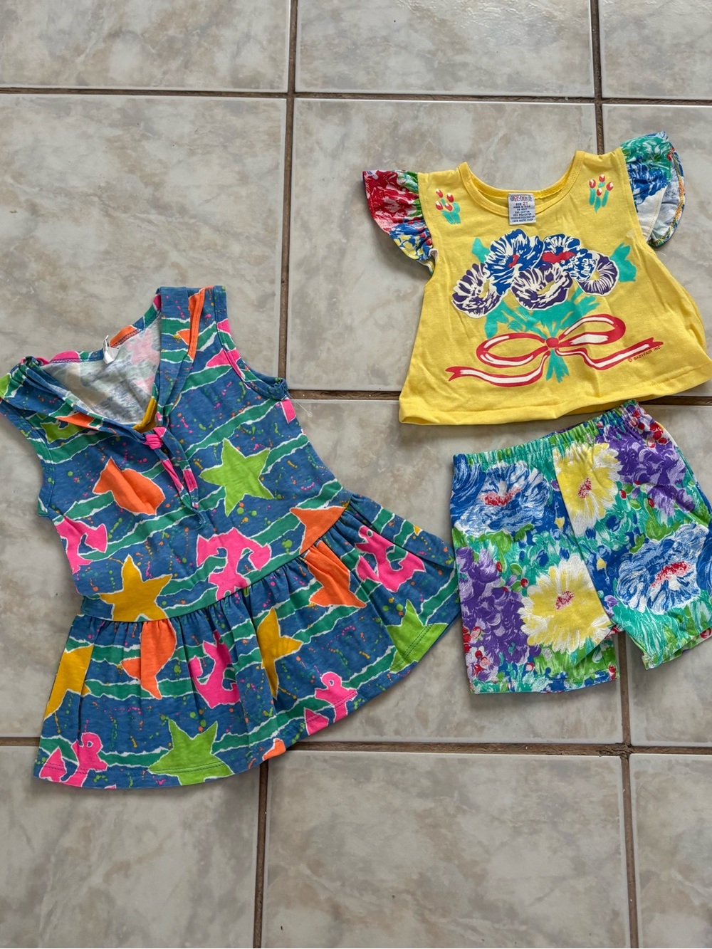 NWOT Vintage 90s girls toddler clothing’s